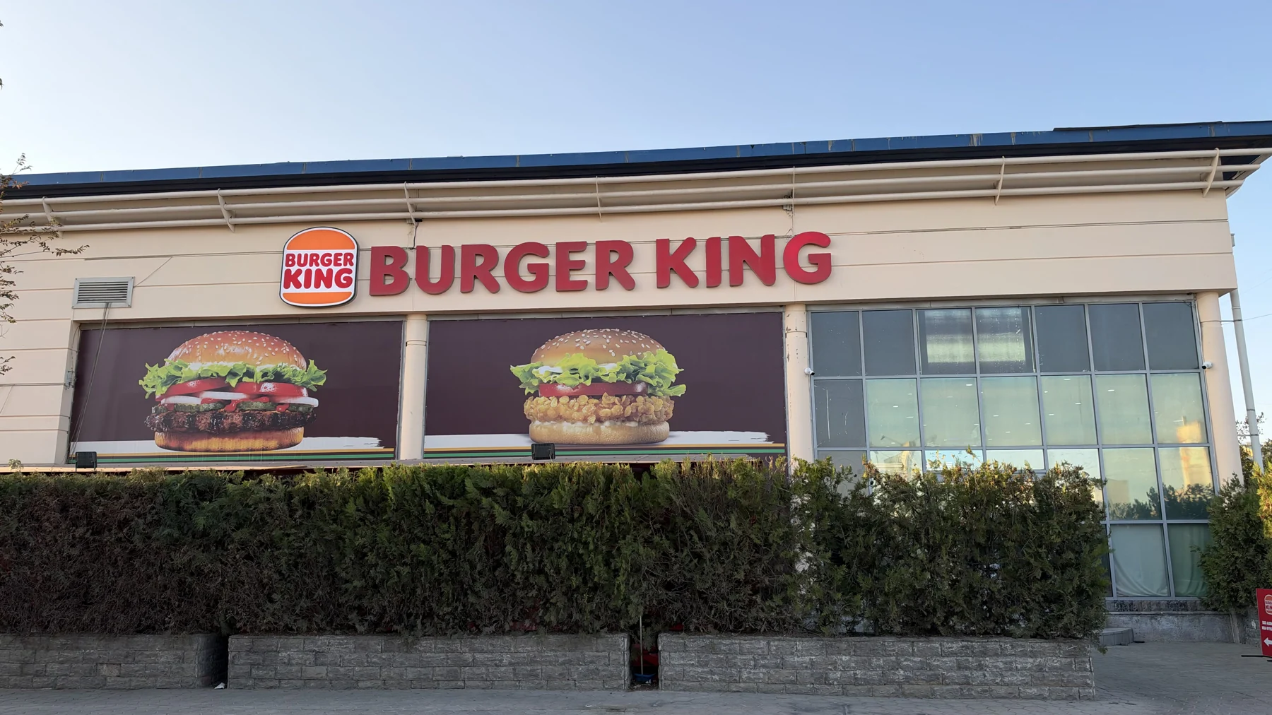 Световая вывеска Burger King